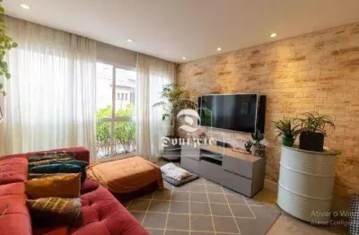 Sobrado com 3 dormitórios à venda, 158 m² por r$ 780.000,00 - campestre - santo andré/sp