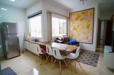 Cobertura com 2 dormitórios à venda, 100 m² por r$ 540.000,00 - campestre - santo andré/sp