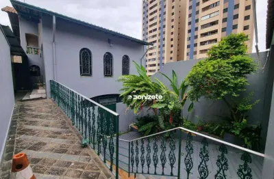 Sobrado para alugar, 547 m² por r$ 13.066,50/mês - vila valparaíso - santo andré/sp