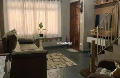 Sobrado com 2 dormitórios à venda, 133 m²  - vila eldízia - santo andré/sp
