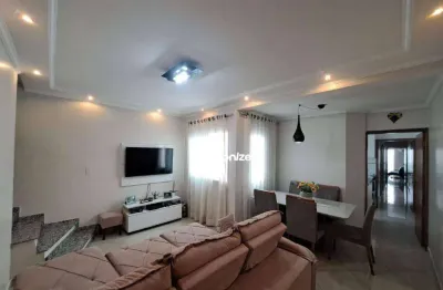 Cobertura com 3 dormitórios à venda, 168 m² por r$ 700.000,00 - santa maria - santo andré/sp