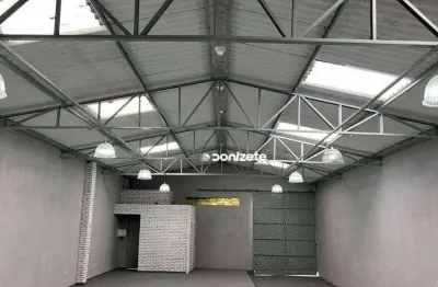 Salão para alugar, 250 m² por r$ 8.450,01/mês - jardim cristiane - santo andré/sp