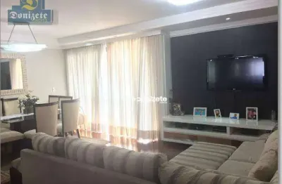 Apartamento com 3 dormitórios à venda, 125 m² por r$ 1.060.000,00 - vila bastos - santo andré/sp