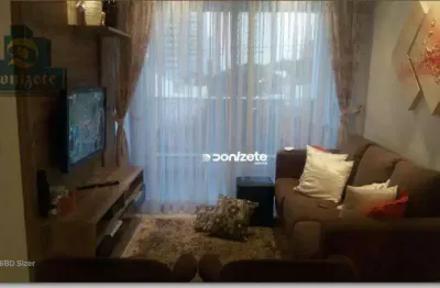 Apartamento com 2 dormitórios à venda, 70 m² por r$ 650.000,00 - jardim - santo andré/sp