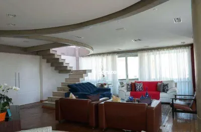 Cobertura à venda, 414 m² por r$ 3.500.000,01 - jardim - santo andré/sp