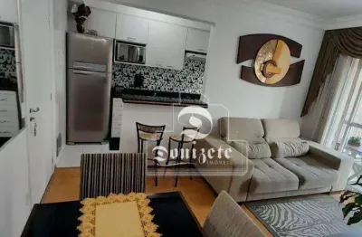 Apartamento com 2 dormitórios, 58 m² - venda por r$ 600.000,00 ou aluguel por r$ 4.041,00/mês - campestre - santo andré/sp