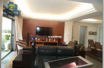 Apartamento com 4 dormitórios, 296 m² - venda por r$ 2.700.000,00 ou aluguel por r$ 10.600,01/mês - vila bastos - santo andré/sp