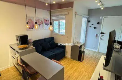 Apartamento com 2 dormitórios à venda, 43 m² por r$ 405.000,00 - campestre - santo andré/sp