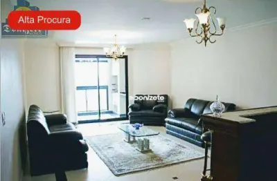 Apartamento com 4 dormitórios à venda, 215 m² por r$ 2.199.999,98 - jardim - santo andré/sp