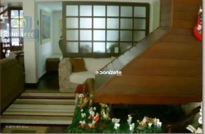 Sobrado com 4 dormitórios à venda, 500 m² por r$ 3.270.000,01 - jardim - santo andré/sp