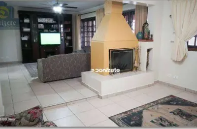 Casa com 3 dormitórios à venda, 282 m² por r$ 1.350.000,00 - vila valparaíso - santo andré/sp