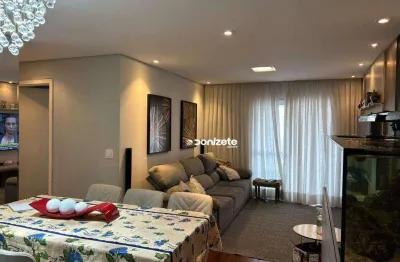 Apartamento com 3 dormitórios à venda, 86 m² por r$ 750.000,00 - vila valparaíso - santo andré/sp