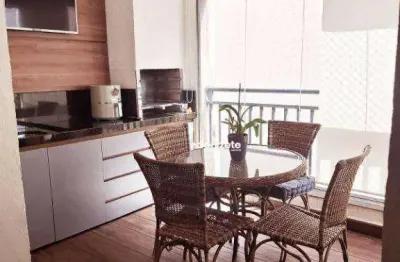 Apartamento com 3 dormitórios à venda, 94 m² por r$ 869.000,00 - vila scarpelli - santo andré/sp