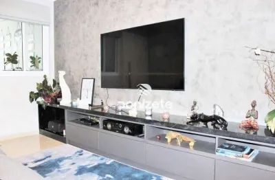Sobrado com 3 dormitórios à venda, 104 m² por r$ 742.000,00 - vila scarpelli - santo andré/sp