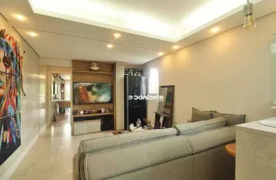 Apartamento com 1 dormitório à venda, 54 m² por r$ 529.999,98 - jardim - santo andré/sp