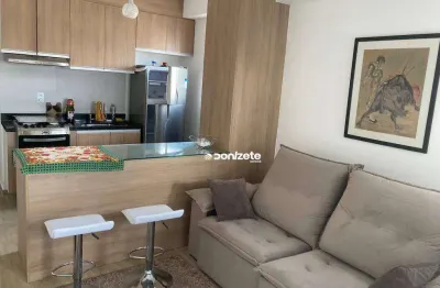 Apartamento com 2 dormitórios à venda, 53 m² por r$ 490.000,00 - jardim - santo andré/sp