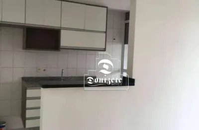 Apartamento com 2 dormitórios para alugar, 56 m² por r$ 3.747,00/mês - campestre - santo andré/sp