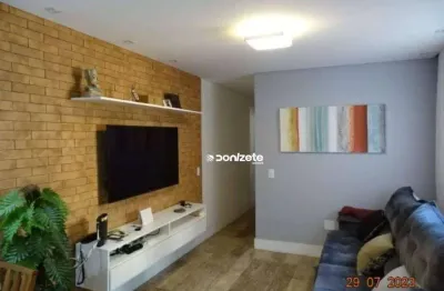 Cobertura com 3 dormitórios à venda, 190 m² por r$ 995.000,00 - campestre - santo andré/sp