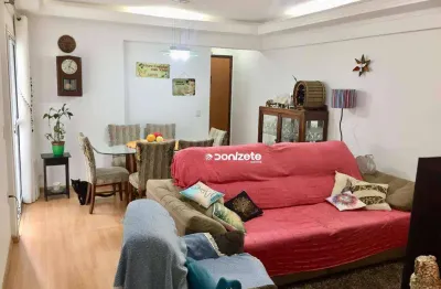 Apartamento com 3 dormitórios à venda, 106 m² por r$ 731.400,00 - vila valparaíso - santo andré/sp