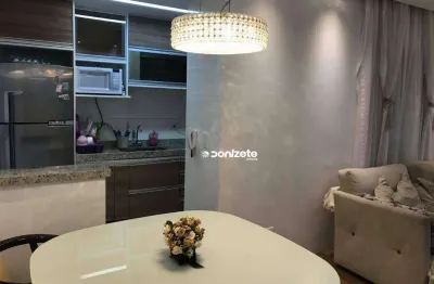 Apartamento com 2 dormitórios à venda, 56 m² por r$ 365.000,00 - vila guiomar - santo andré/sp