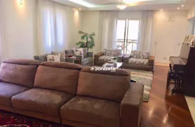 Apartamento com 4 dormitórios à venda, 309 m² por r$ 2.500.000,00 - jardim - santo andré/sp