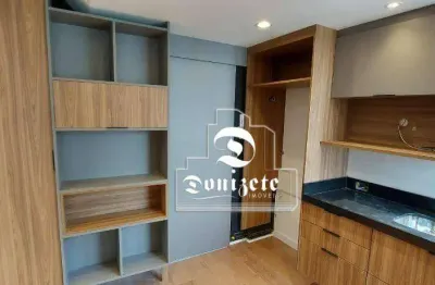 Apartamento duplex com 1 dormitório à venda, 97 m² por r$ 1.100.000,00 - jardim - santo andré/sp