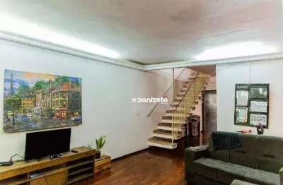 Sobrado com 3 dormitórios, 206 m² - venda por r$ 720.000,00 ou aluguel por r$ 3.662,50/mês - jardim - santo andré/sp