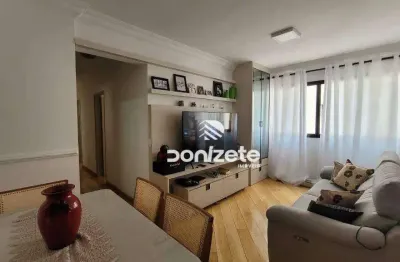 Apartamento com 3 dormitórios à venda, 75 m² por r$ 499.900,00 - vila valparaíso - santo andré/sp
