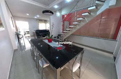 Sobrado com 4 dormitórios à venda, 308 m² por r$ 1.998.000,00 - vila assunção - santo andré/sp
