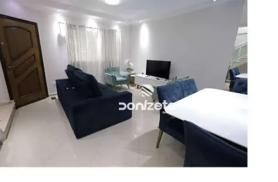 Sobrado com 3 dormitórios à venda, 109 m² por r$ 689.000,00 - vila pires - santo andré/sp