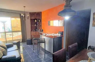 Apartamento com 3 dormitórios à venda, 98 m² por r$ 500.000,00 - vila assunção - santo andré/sp