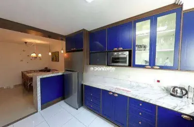 Sobrado com 3 dormitórios à venda, 168 m² por r$ 1.200.000,00 - vila scarpelli - santo andré/sp