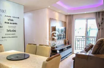 Apartamento com 3 dormitórios à venda, 63 m² por r$ 585.000,00 - campestre - santo andré/sp