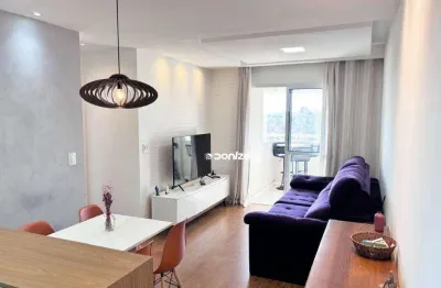 Apartamento com 2 dormitórios à venda, 53 m² por r$ 340.000,00 - vila tibiriçá - santo andré/sp