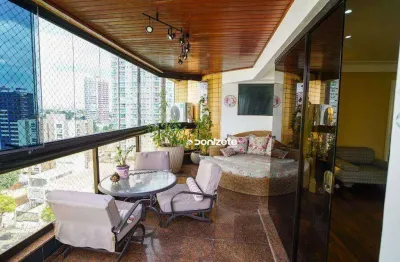 Apartamento com 4 dormitórios à venda, 270 m² por r$ 2.350.000,00 - jardim - santo andré/sp