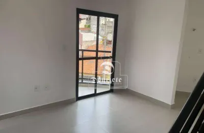 Cobertura com 2 dormitórios à venda, 94 m² por r$ 465.000,00 - parque das nações - santo andré/sp