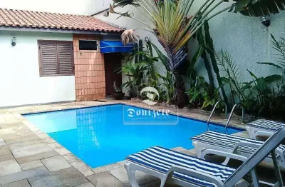 Sobrado com 4 dormitórios à venda, 355 m² por r$ 2.500.000,00 - campestre - santo andré/sp