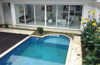 Sobrado com 3 dormitórios, 384 m² - venda por r$ 3.800.000,00 ou aluguel por r$ 25.325,00/mês - jardim - santo andré/sp