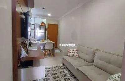 Apartamento com 2 dormitórios à venda, 49 m² por r$ 354.900,00 - vila assunção - santo andré/sp