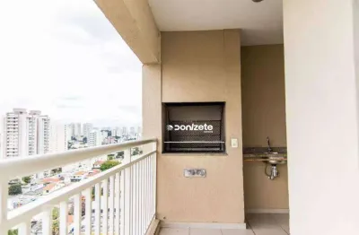 Apartamento com 3 dormitórios à venda, 77 m² por r$ 670.000,00 - campestre - santo andré/sp