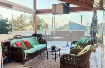 Cobertura com 2 dormitórios à venda, 108 m² por r$ 539.900,00 - vila marina - santo andré/sp