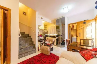 Sobrado com 2 dormitórios à venda, 90 m² por r$ 549.999,98 - vila américa - santo andré/sp