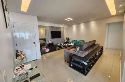 Apartamento à venda, 126 m² por r$ 1.379.999,98 - vila scarpelli - santo andré/sp