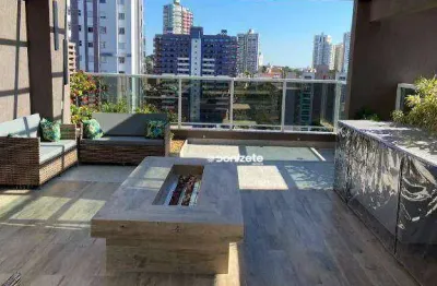 Apartamento com 1 dormitório à venda, 29 m² por r$ 405.000,00 - jardim - santo andré/sp
