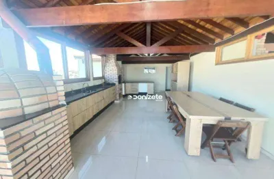 Cobertura com 1 dormitório à venda, 200 m² por r$ 700.000,00 - vila helena - santo andré/sp