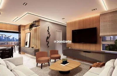 Apartamento à venda, 94 m² por r$ 990.000,00 - vila valparaíso - santo andré/sp