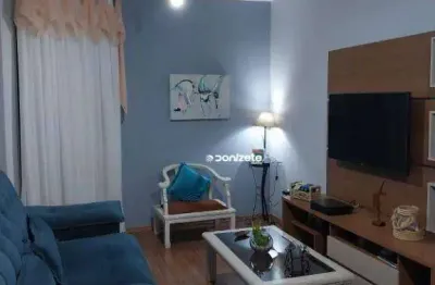 Apartamento à venda, 77 m² por r$ 449.000,00 - vila valparaíso - santo andré/sp