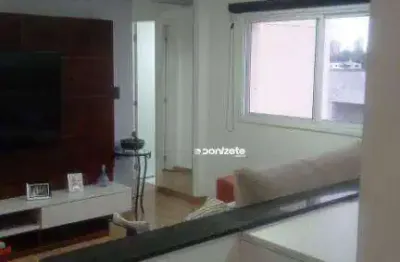 Apartamento com 2 dormitórios à venda, 58 m² por r$ 429.000,00 - vila valparaíso - santo andré/sp