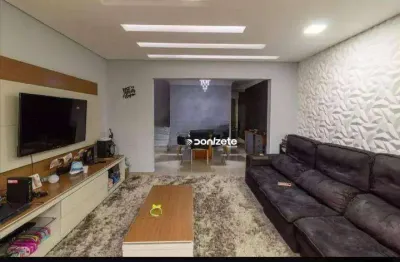 Sobrado com 3 dormitórios à venda, 210 m² por r$ 848.000,00 - utinga - santo andré/sp