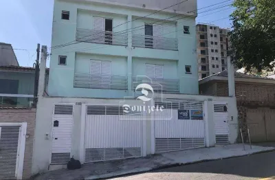 Cobertura com 2 dormitórios à venda, 104 m² por r$ 399.000,00 - parque das nações - santo andré/sp